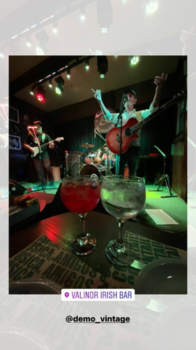 Demo Vintage Show En Vivo Covers Rock Nacional Banda Musica
