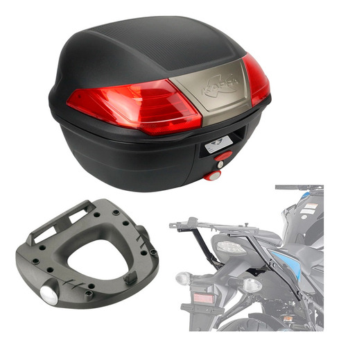 Baul Trasero 40 L Con Soporte Suzuki Gsx S 750 2017 A 2021