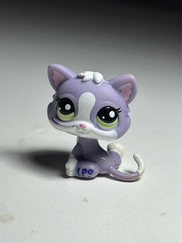 Little Pet Shop (primera Edición) Gato Bebé Violeta