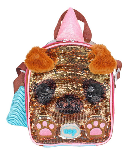 Lonchera Lentejuela Reversible Pug Wilys Kids Modelo: Wt385