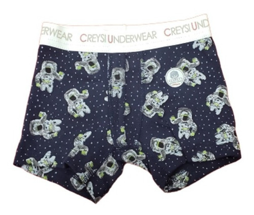 Baby Creysi Biker Estampada Niño Mod 86 T 4-12 3 Pzs