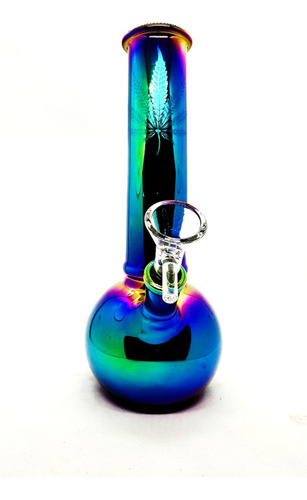 Bong Pipa De Agua Vidrio 20 Cm