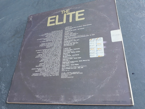 The Elite - Disco Vinilo (Usado)