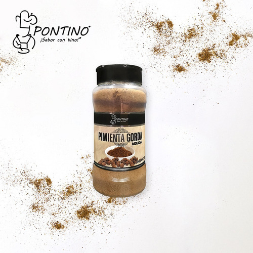 Pontino Pimienta Gorda Molida 250 Gramos 2 Piezas