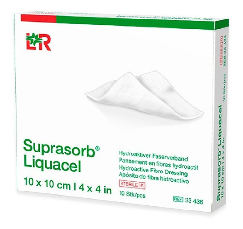 Curativo Suprasorb Liquacel  10 X 10 Cm - 1 Unidade