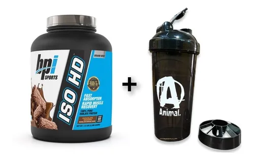 comprar  Proteina Iso Hd Bpi 69 Servi 100% Isolate + Shaker Gratis