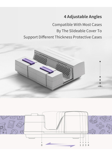 Hub Gulikit 7 Em 1 Para Steam Deck, Switch E Ally Dock Stand