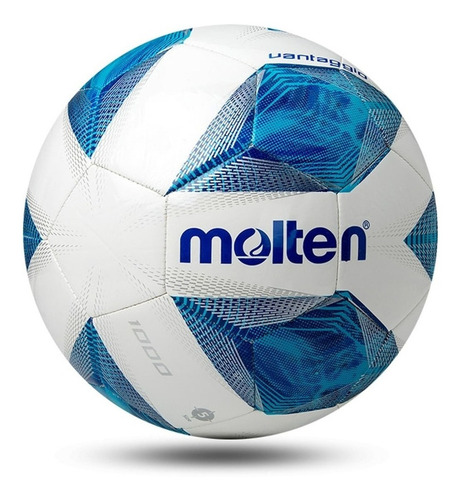 Imagen 3 de 4 de Pelota de fútbol Molten Vantaggio 1000 nº 5 color azulino/blanco