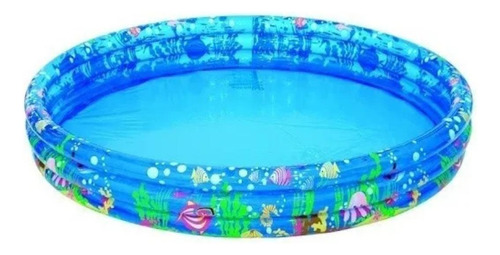 Piscina Inflável redondo Jilong Tropical Fish 17011 190L azul