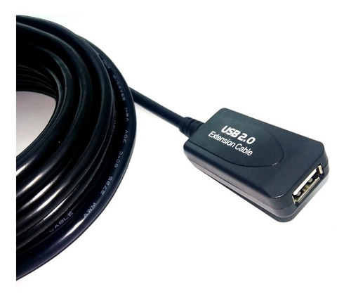 Imagem 7 de 7 de Extensão Usb 2.0 Amplificada Mouse Cam - 15 Metros Win Cabos