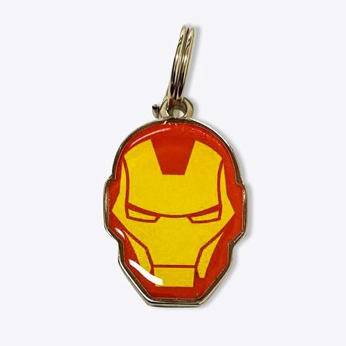 Imagem 2 de 3 de Petcode Zc Pets Homem De Ferro Marvel Zona Criativa