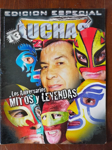 Revista Luchas 2000 Especial Los Aniversarios Mitos Y Leyend