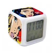 Comprar Reloj Despertador Con Luz Led Sublimable, Sublimación Br 