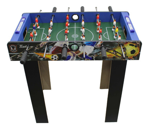 Futbolin Futbolito De Mesa Grande Y Patas Madera Para Niños