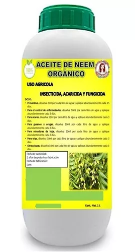 Aceite de neem diluído. 1000ml