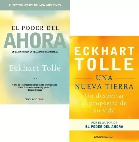 Pack Eckhart Tolle - El Poder Del Ahora + Una Nueva Tierra