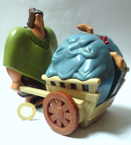 Juguete Mcdonald's 2001 Pacha Y Kuzco Con Carreta