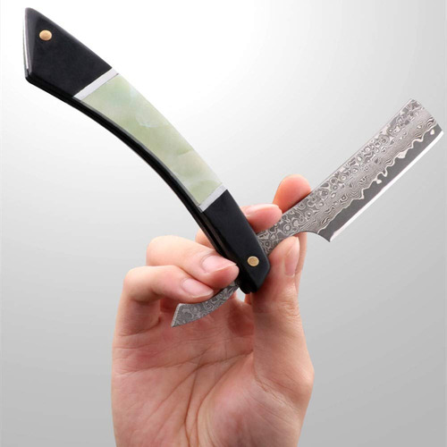 Navaja De Damasco Zertone Con Hoja De Acero Vg10 -...