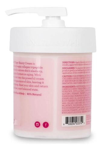 Super Beauty Cream Ultimate Body Solution Naturewell Floral