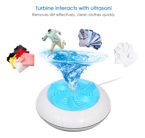 Lavadora Ultrasónica Portátil De Turbina 1 Kg Cantidad De
