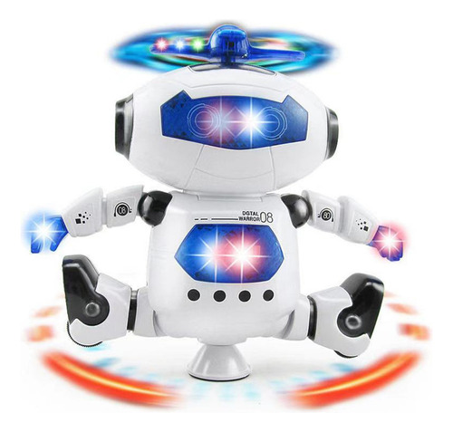 Q Robot De Baile Deslumbrante Eléctrico Música Ligera Dance