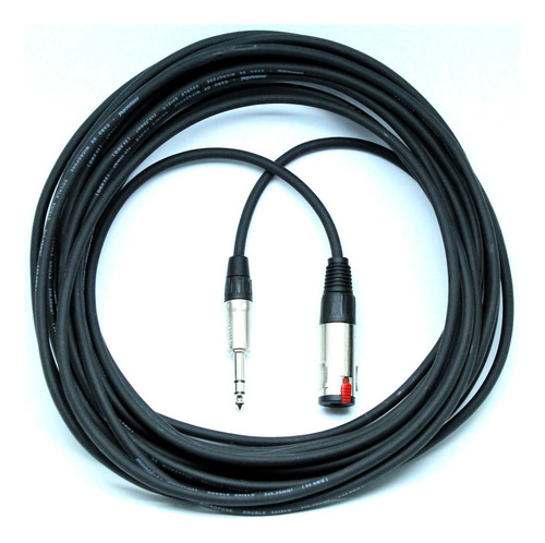 Cabo Extensor Fone Ouvido P10 X Jack P10 Fêmea Com 10 M