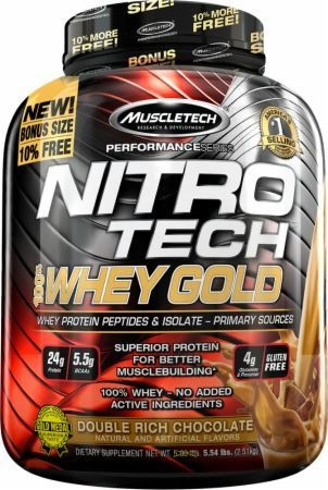 Muscletech Nitro-tech 100 Whey Gold 6 Libras Doble De Rico