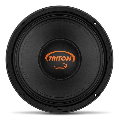 04 Unidades Alto Falante Medio Grave 8 Pol 450w Rms Triton Cor Preto