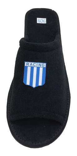 Pantuflas Chinelas Abiertas Hombre Varon Racing Escudo