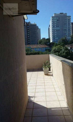 Cobertura À Venda, 155 M² Por R$ 990.000,00 - Rio Branco - Porto Alegre/rs - Co0102