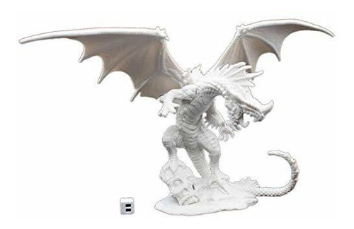 Miniatura Plástica Del Dragón Rojo: Pathfinder Bones 89001
