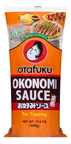 Otafuku Okonomi - Salsa Vegana Japonesa Para Panqueques Okon