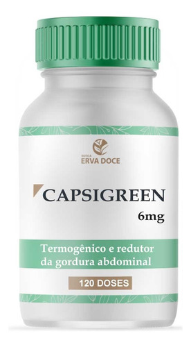 Capsigreen 6mg - Termogênico Natural