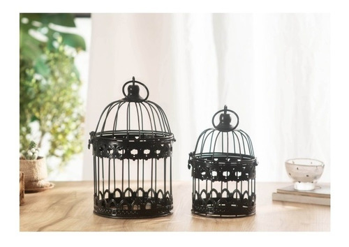 Imagen 2 de 2 de Set X 2 Jaulas De Metal De 24x15 Cm Y 20x10cm.