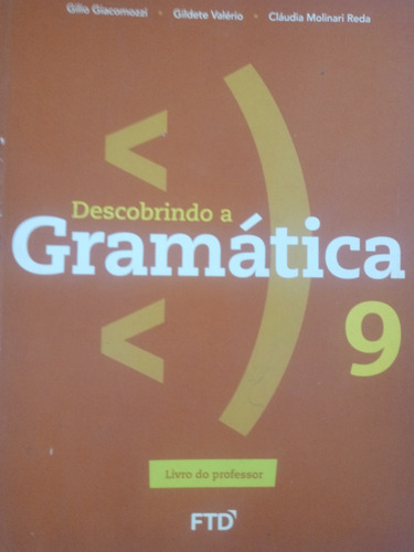Descobrindo A Gramática 9 Ano ( Professor )