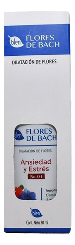 Flores De Bach Ansiedad Y Estres No.4 Blen