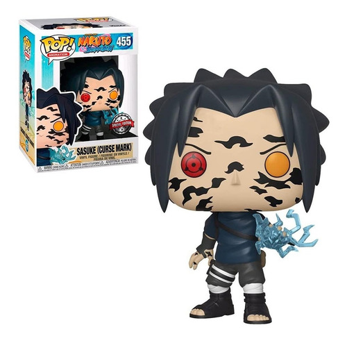 Imagen 1 de 3 de Funko Pop Naruto Special Edition - Sasuke (curse Mark)