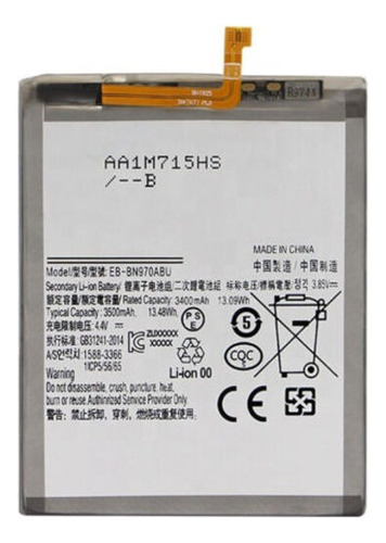 Bateria Pila Para Samsung Note 10 Normal N970 Eb-bn970abu