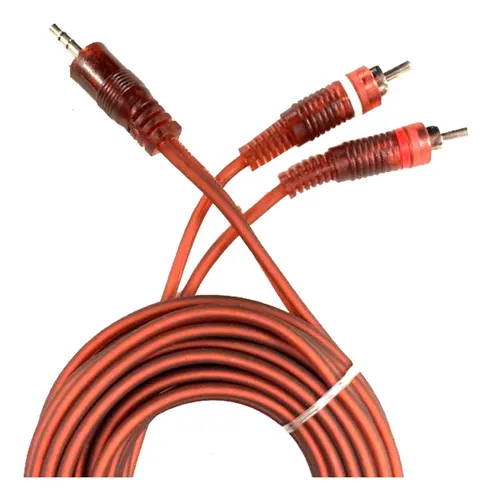 comprar Cable Audio 2 Rca Miniplug 3.5mm Stereo Pc Notebook Consola