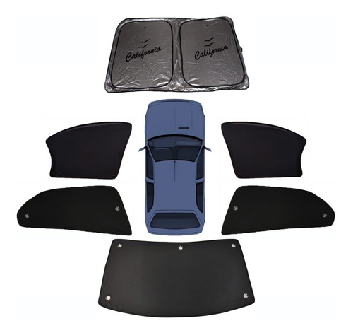 Parasol Cortinas Volkswagen Jetta A4 2000-2010 (6 Piezas)