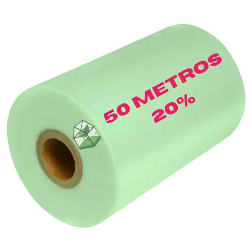 50 M Plástico Invernadero 8.40 M Ancho 20% Sombra Verde