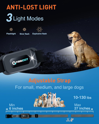 Collar De Choque Para Perros E-clicker Extra, Luz Nocturna,