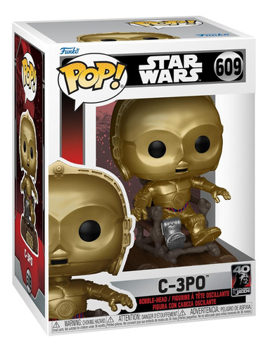 Funko Pop Original C-3po Throne Star Wars Return Of The Jedi