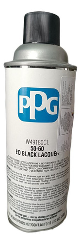 Ppg W49180cl Ed Black Lacquer