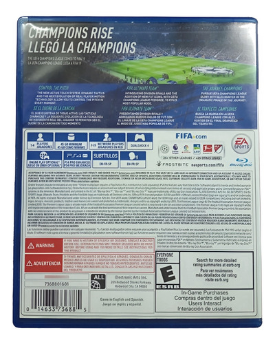 Fifa 19 Juego Play4 (Usado)