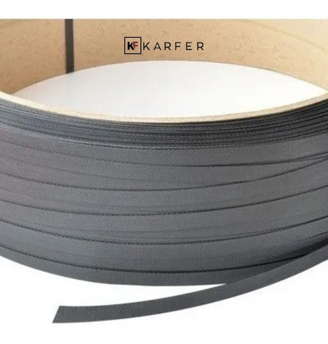 3 Rolos Fitas De Arquear Pp 16mm Preta Pronta Entrega