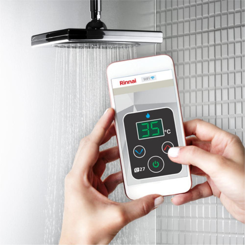 Módulo Controlador Wi-fi Rinnai 110v/220v Modelo Atual Preto Glp