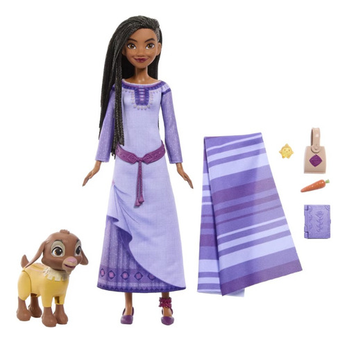 Muñeca Wish Pack Set De Aventuras De Asha De Rosas Mattel