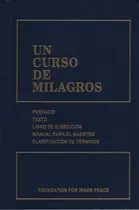 Comprar Un Curso De Milagros Tapa Dura Texto Libro De Ejercicios Man