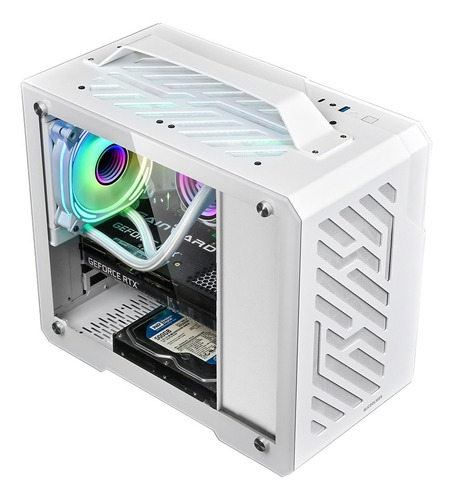 Gabinete Wjcoolman Mini G600 White (m-atx / Itx)